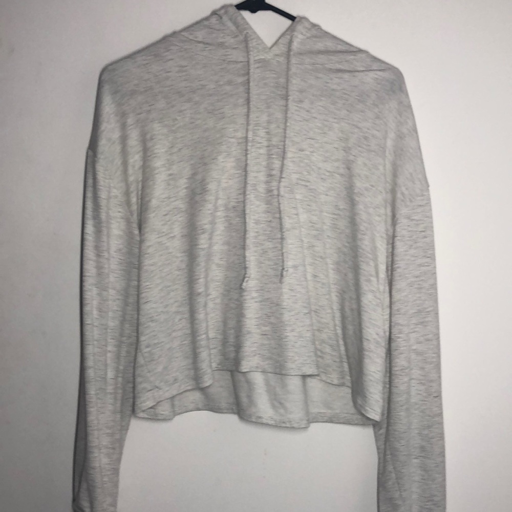 Grey and white washed shirt